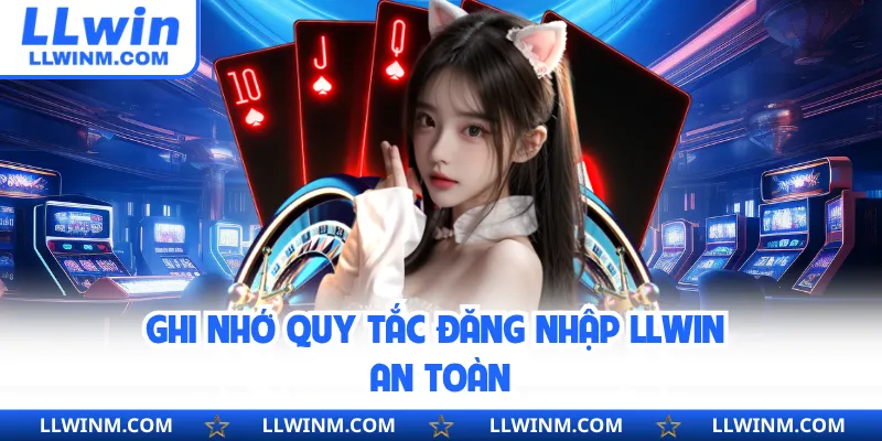 Ghi nhớ quy tắc đăng nhập LLwin an toàn